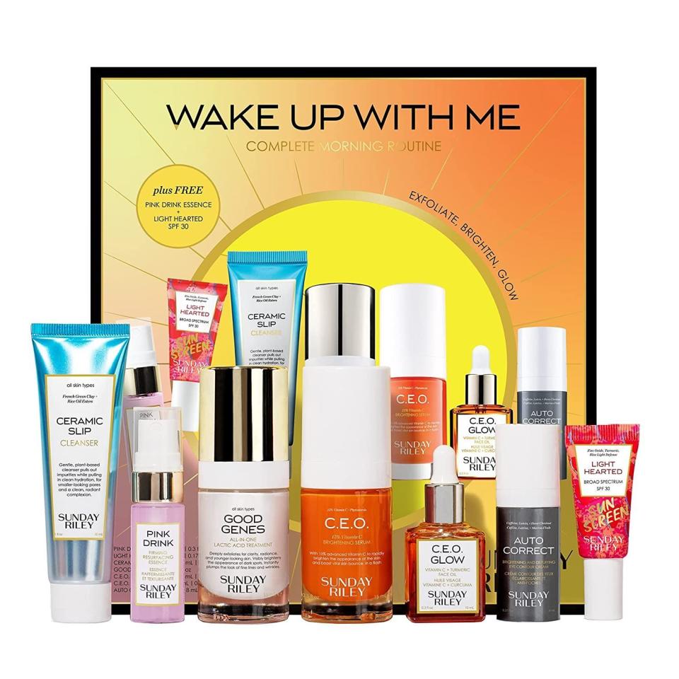 62) Wake Up With Me Complete Brightening Morning Skincare Set