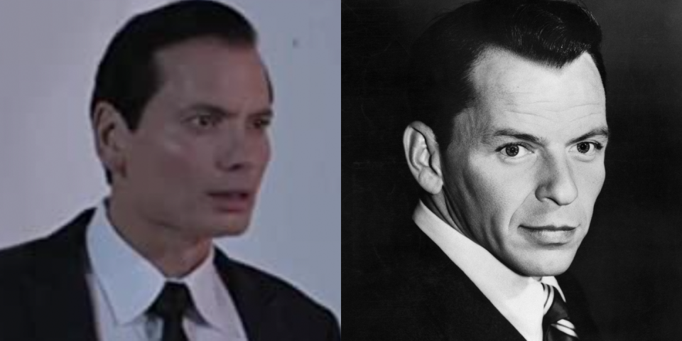 Rico Simonini as Frank Sinatra