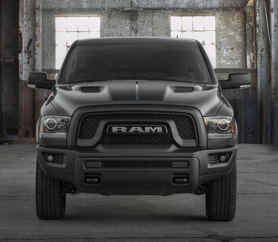 <p>The one-inch factory lift kit, tow hooks, heavy-duty rear shocks, and optional sport hood back up its looks with some raw capability.</p>