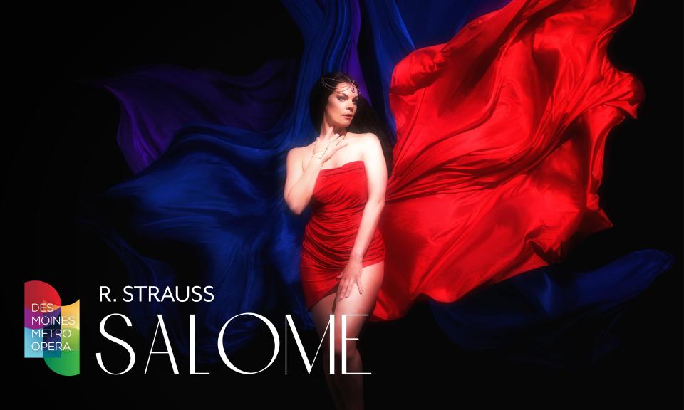 "Salome" will run as part of the Des Moines Metro Opera's 2024 festival season.