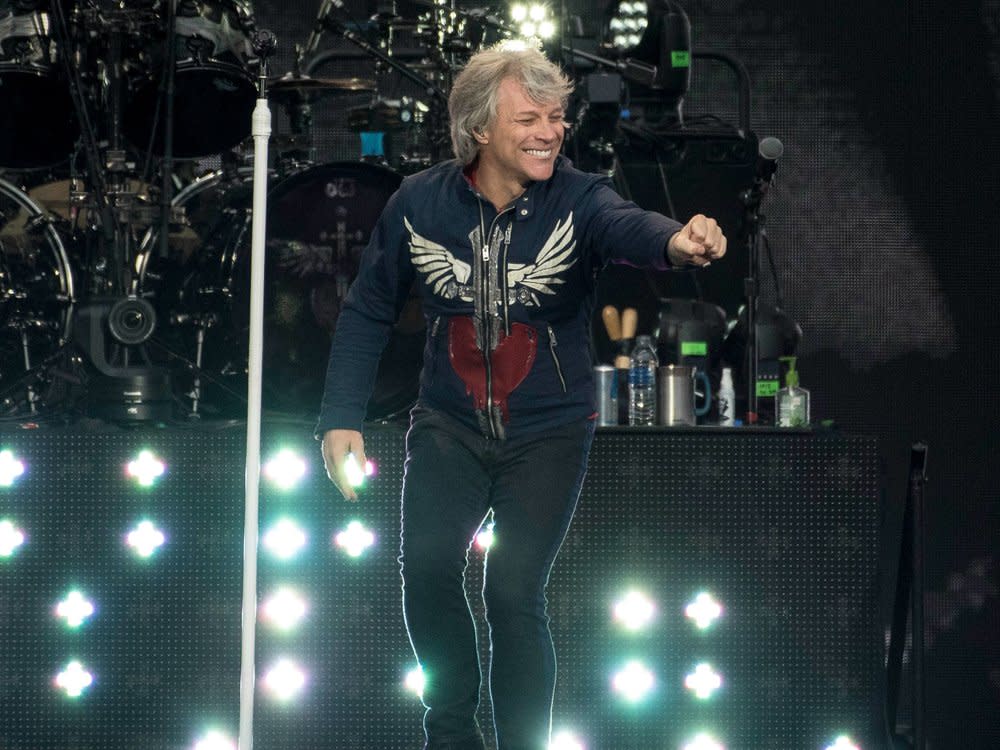 Jon Bon Jovi während einer Show im Jahr 2019. (Bild: ddp images)