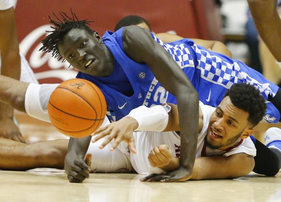 Wenyen Gabriel will likely be the only Kentucky rotation player returning next season. (AP)