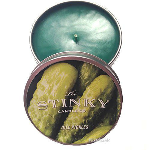 The Stinky Candle Co. Pickle Scented Candle