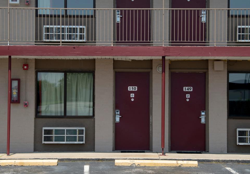 Room 150 at Motel 41 off Hwy 41 in Evansville, Ind., was where Alabama fugitives Casey White and Vicky White were reportedly staying before being captured by local law enforcement Monday evening, May 9, 2022. 