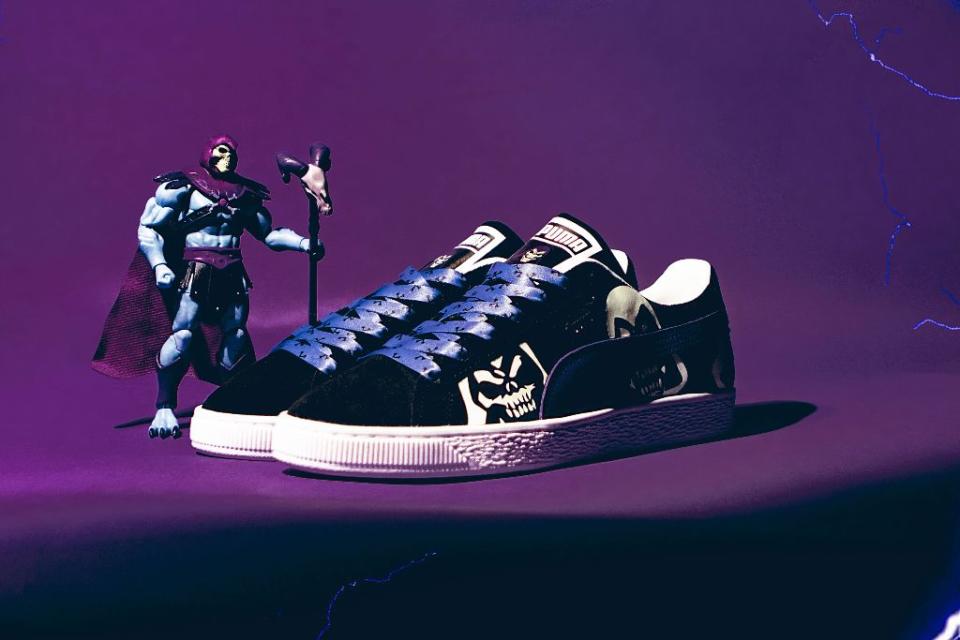 The Puma ‘Skeletor’ Suede available at Footlocker.com. - Credit: Courtesy of Puma