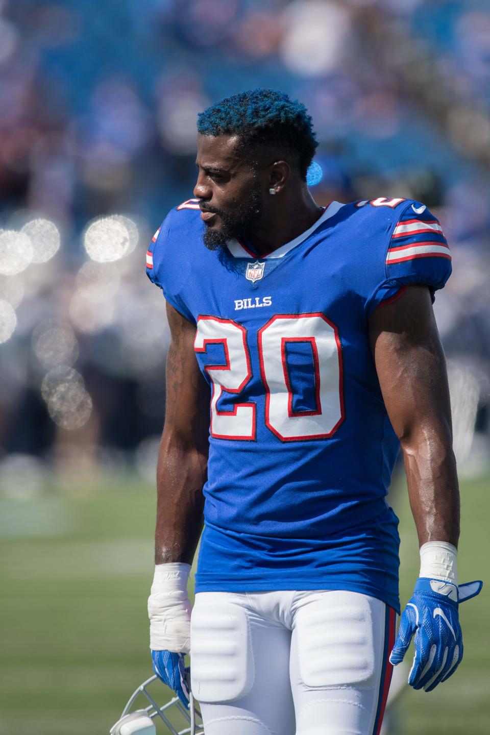 Shareece Wright during his time with the Buffalo Bills in 2017.
