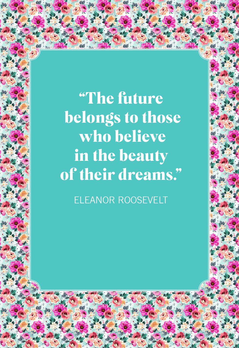 graduation quotes eleanor roosevelt