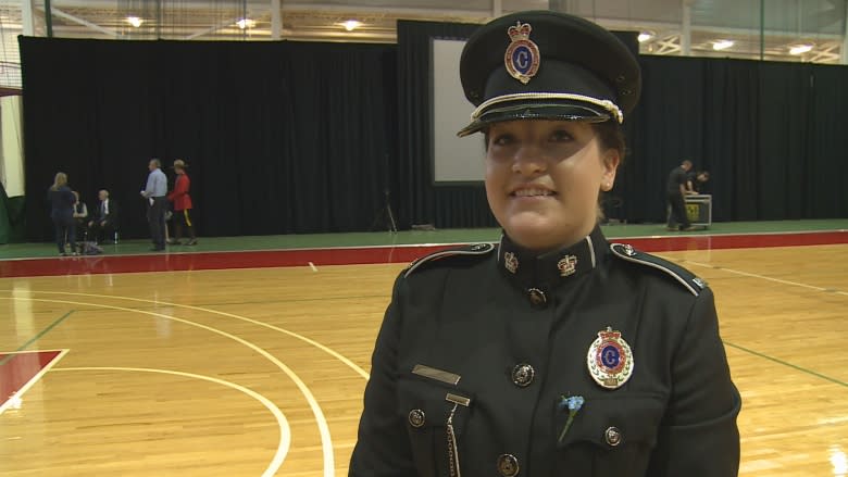 History made as mother helps swear in daughter at RNC graduation