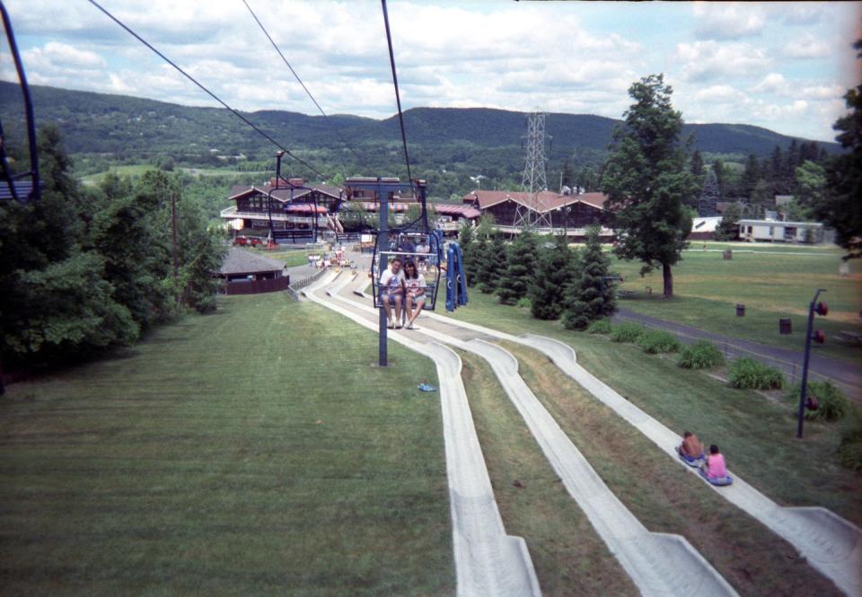 1985: Alpine Slides and Cannonball Loop, Action Park, Vernon, New Jersey