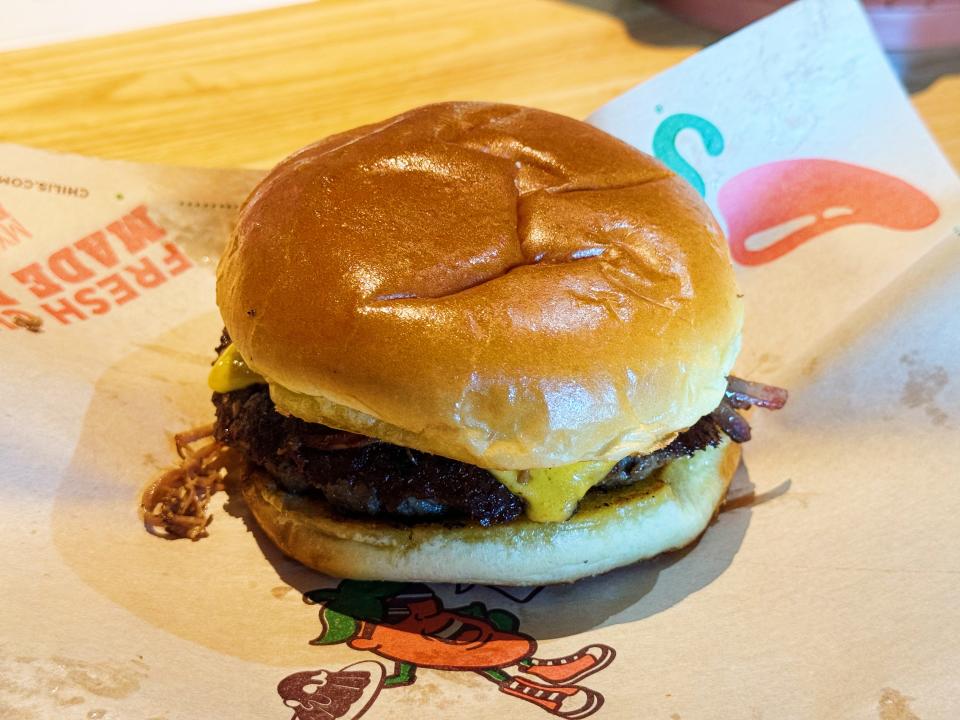 Chili's BBQ Brisket Burger