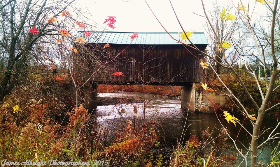 Scribner Covered Bridge in East Johnson.