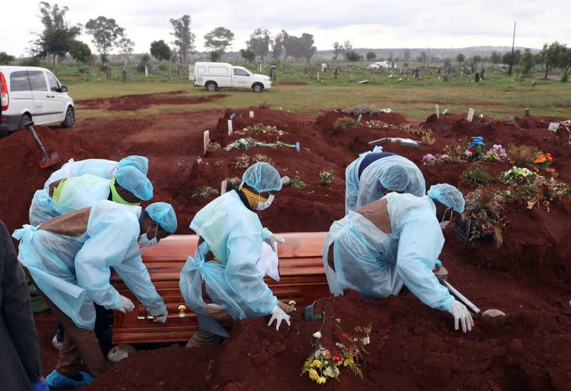 FILE PHOTO: A nationwide coronavirus disease (COVID-19) lockdown, in South Africa