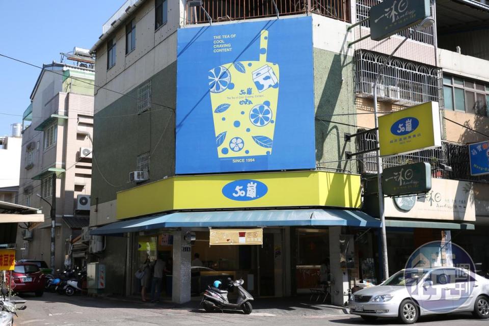 馬雅芬大膽揮軍北上，台中健行店是中區50嵐創始店。