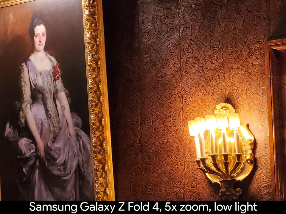 Samsung Galaxy Z Fold 4 photo samples to compare to the Z Fold 5