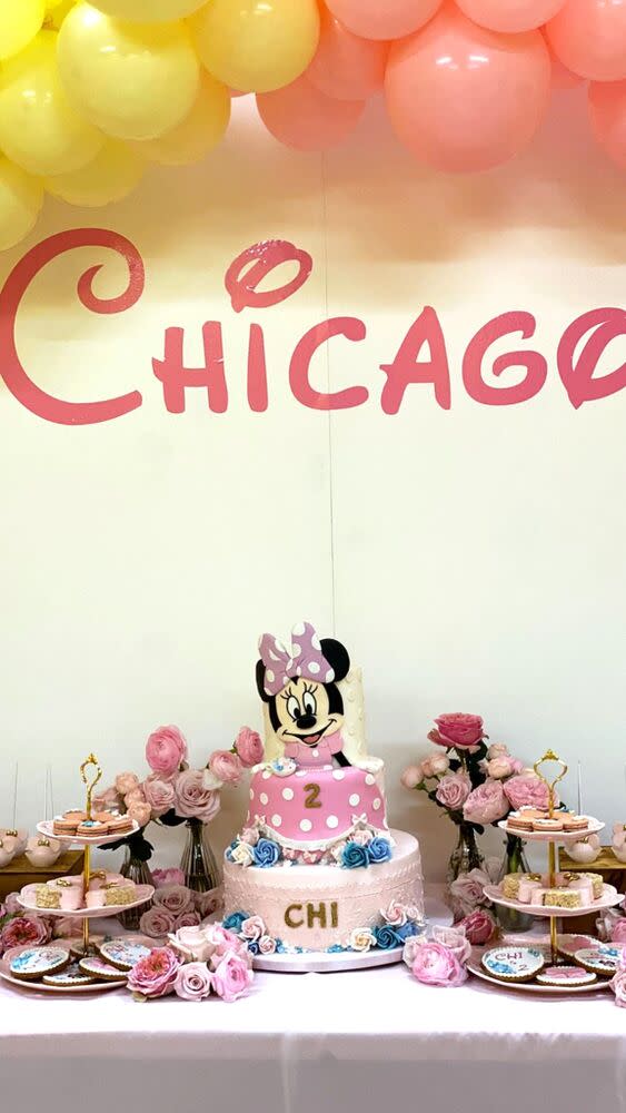 Kim Kardashian's daughter Chicago's birthday | Kylie Jenner Instagram