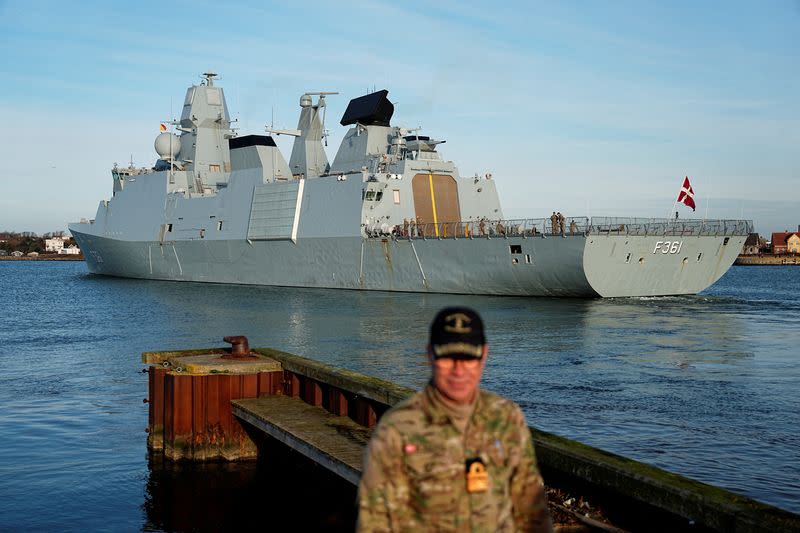 Denmark's Navy mission in the Red Sea