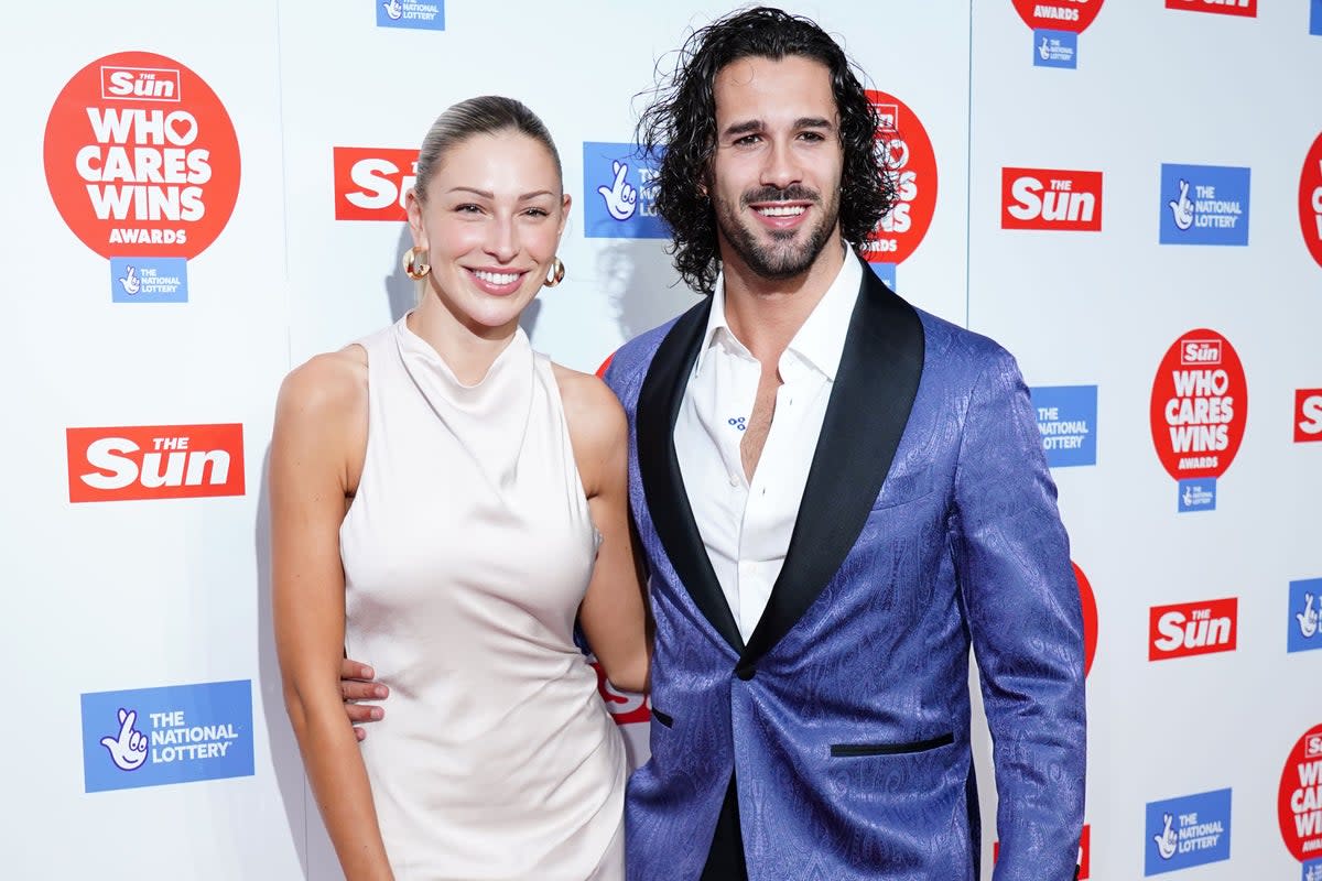Reality TV star Zara McDermott is partnered with Graziano Di Prima on Strictly Come Dancing  (PA Wire)