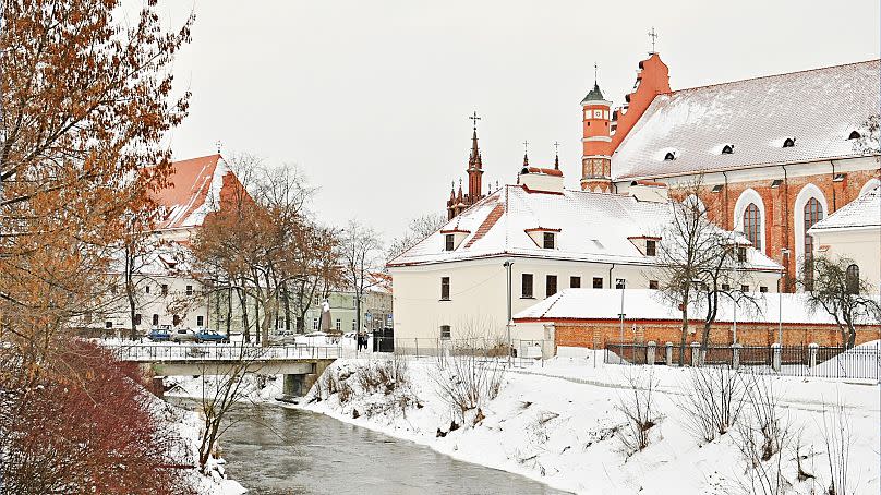 Winterliches Vilnius