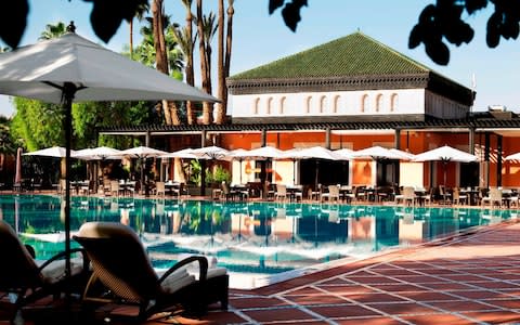 La Mamounia outdoor pool