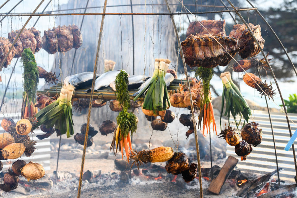 Open fire cooking at Pebble Beach Food & Wine<p>Courtesy of Pebble Beach Food & Wine</p>