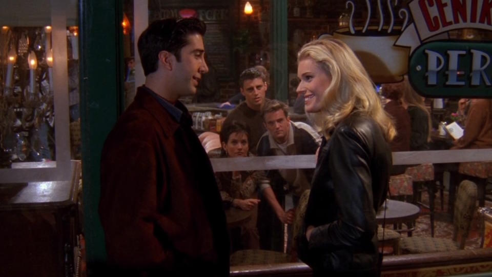 Rebecca Romijn, “The One with the Dirty Girl” (Season 4, Episode 6)