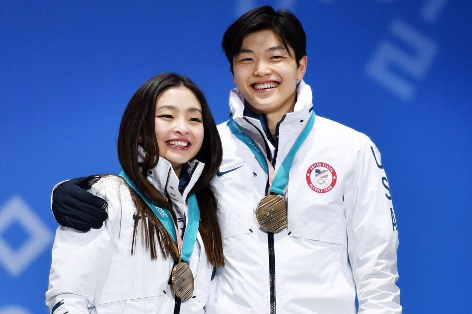 Olympic Ice Dancers Alex and Maia Shibutani Explain How Leslie Jones Inspired Them to Win Bronze