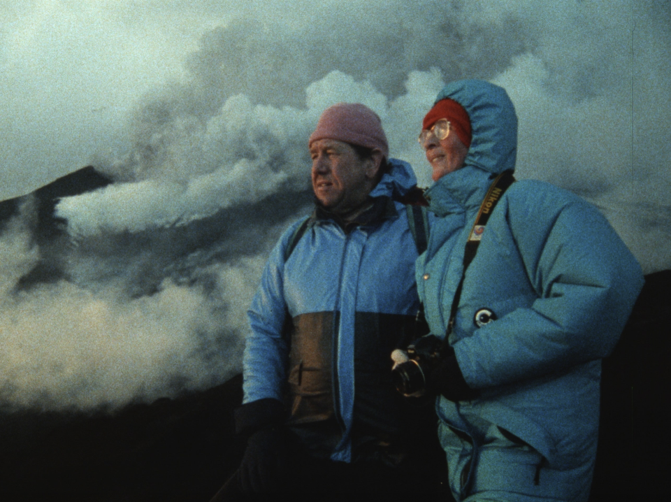 Maurice and Katia Krafft in 'Fire of Love'