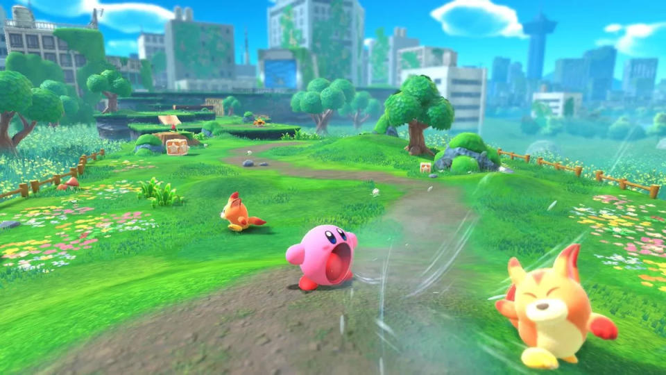 kirby and the forgotten land