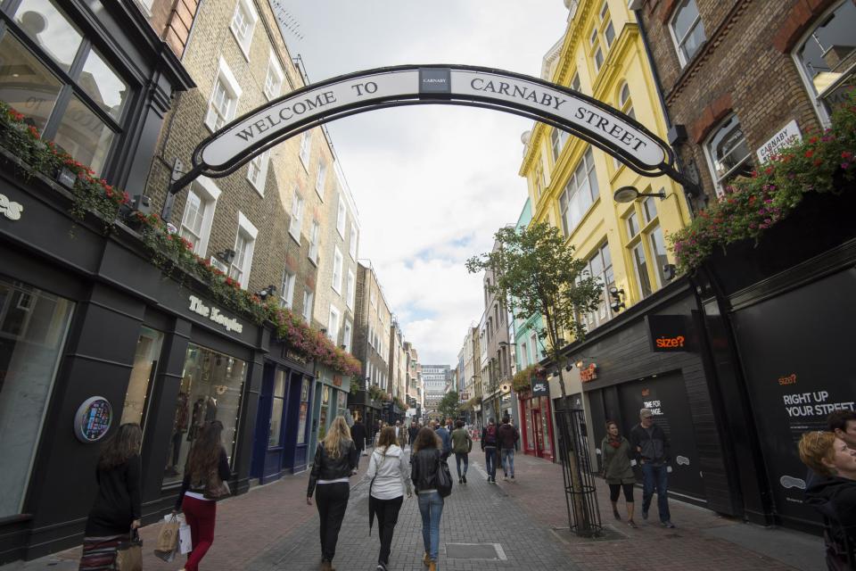 Shop 'til you drop: Carnaby Street (PA Archive/PA Images)