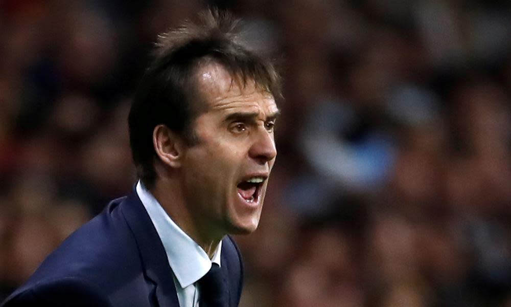 Julen Lopetegui: his sacking was ‘a crime against the state’.