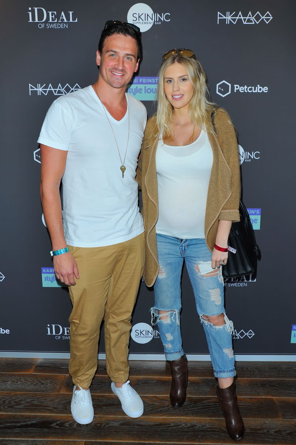 Ryan Lochte and Kayla Rae Reid