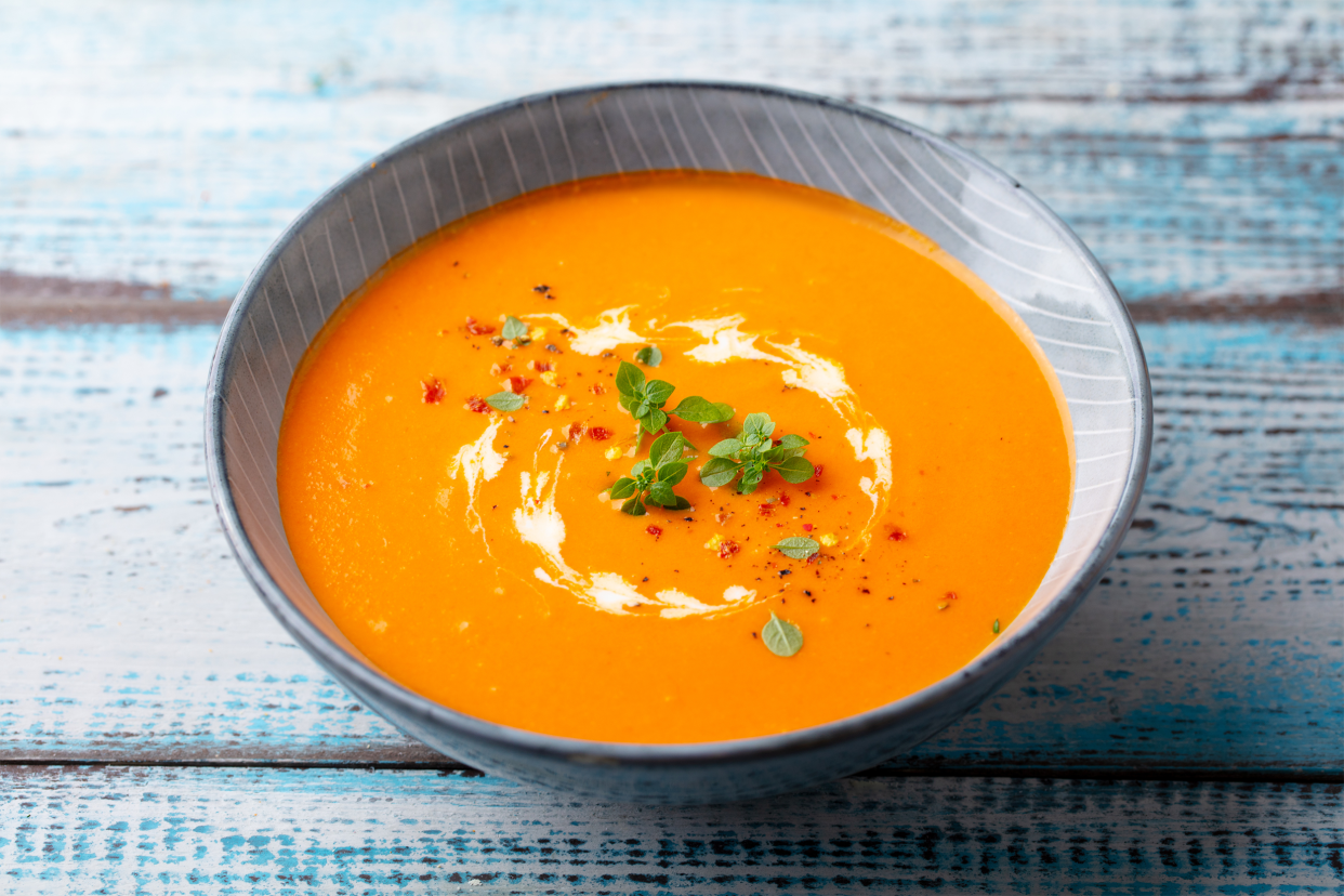 Thai Curried Butternut Squash Soup