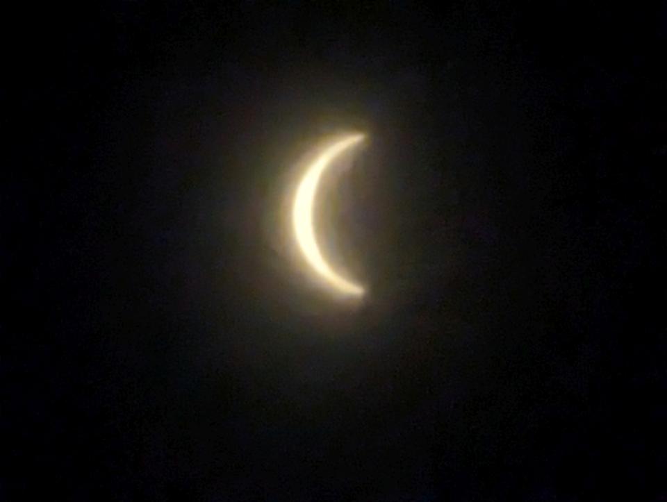 Google Pixel 8 Pro Solar Eclipse Sample.