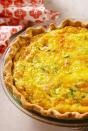 <p>Got last-minute guests coming over this Christmas? This cheesy <a href="https://www.delish.com/cooking/g498/breakfast-quiche-mslo0810/" rel="nofollow noopener" target="_blank" data-ylk="slk:quiche;elm:context_link;itc:0;sec:content-canvas" class="link ">quiche</a> with a super-buttery, flaky <a href="https://www.delish.com/holiday-recipes/thanksgiving/a55683/basic-pie-dough-recipe/" rel="nofollow noopener" target="_blank" data-ylk="slk:homemade crust;elm:context_link;itc:0;sec:content-canvas" class="link ">homemade crust</a> is the perfect emergency <a href="https://www.delish.com/cooking/recipe-ideas/g41739607/christmas-brunch-recipes/" rel="nofollow noopener" target="_blank" data-ylk="slk:Christmas brunch;elm:context_link;itc:0;sec:content-canvas" class="link ">Christmas brunch</a> meal. It's easy to make, can be prepared ahead of time, and, most importantly, it's always a crowd-pleaser.</p><p>Get the <strong><a href="https://www.delish.com/cooking/recipe-ideas/a26934973/ham-and-cheese-quiche-recipe/" rel="nofollow noopener" target="_blank" data-ylk="slk:Ham & Cheese Quiche recipe;elm:context_link;itc:0;sec:content-canvas" class="link ">Ham & Cheese Quiche recipe</a></strong>.</p>