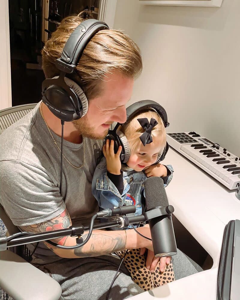 Tyler Hubbard and his daughter, Olivia | Hayley Hubbard/Instagram