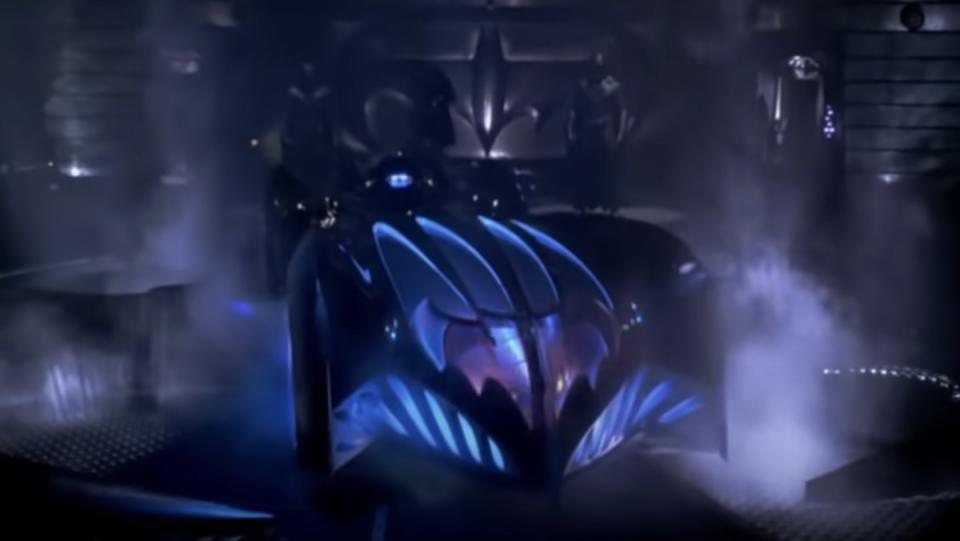 The Batmobile from Batman and Robin