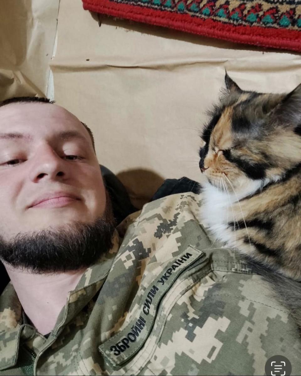 Ballet dancer Rostyslav Yanchyshen was drafted into the Armed Forces in late January after he had spent a year serving at a voluntary paramilitary unit in his native western Ukrainian city of Kamianets-Podilskyi. He was killed during his first combat mission on April 19, 2023. (Dmytro Yanchyshen)