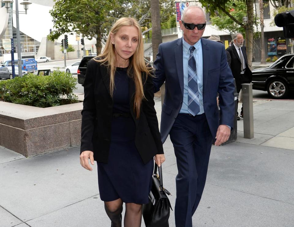 <div class="inline-image__caption"><p>Manuela Herzer, the former girlfriend of 92-year-old Sumner Redstone, in Los Angeles on May 6, 2016.</p></div> <div class="inline-image__credit">Kevork Djansezian/Reuters</div>