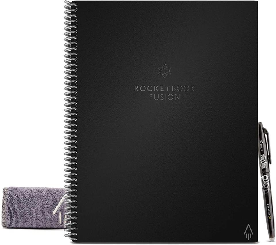 Rocketbook Fusion Smart Reusable Notebook, the best daily planner