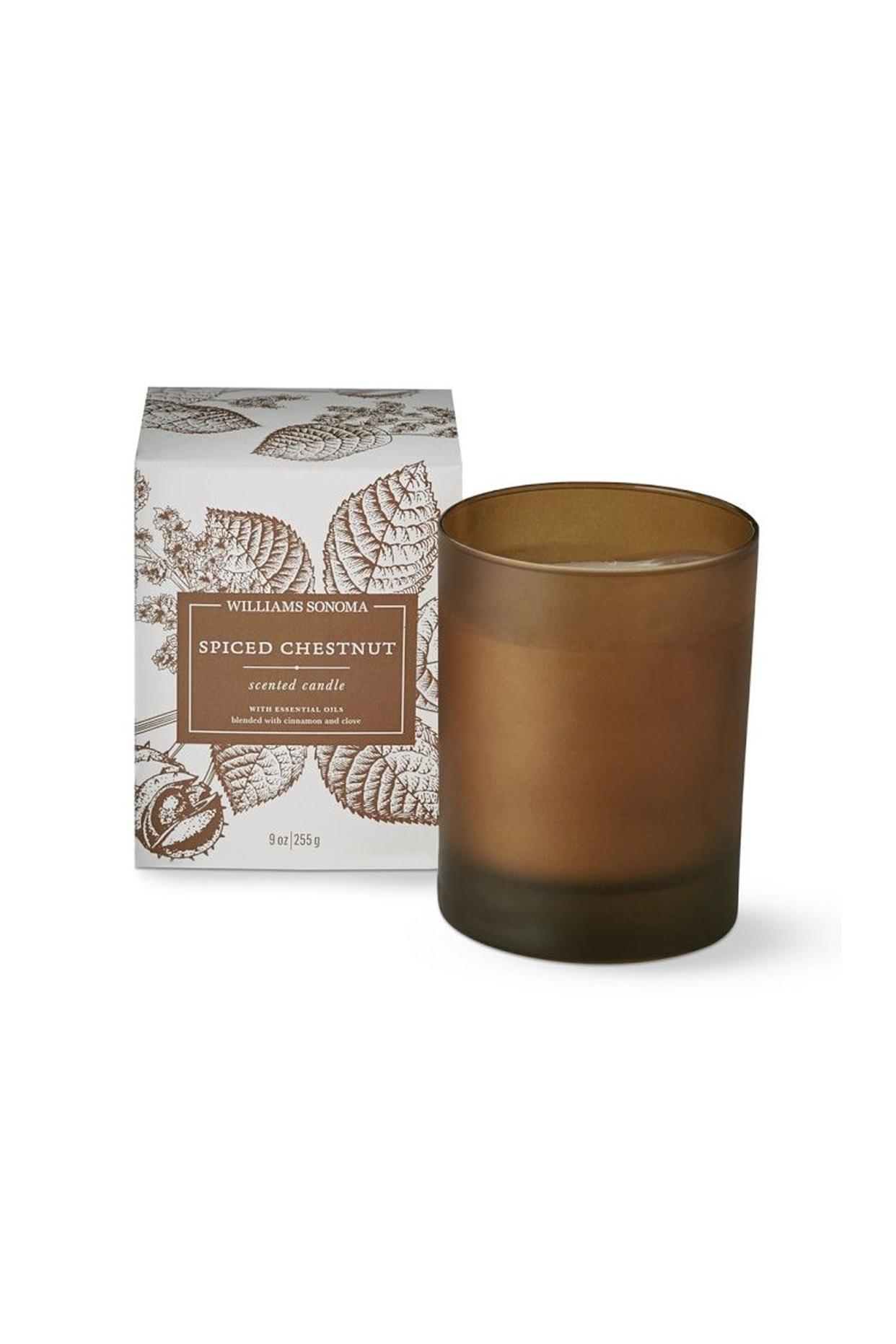<p><a href="https://go.redirectingat.com?id=74968X1596630&url=https%3A%2F%2Fwww.williams-sonoma.com%2Fproducts%2Fessential-oils-boxed-candle-spiced-chestnut&sref=https%3A%2F%2Fwww.townandcountrymag.com%2Fstyle%2Fbeauty-products%2Fnews%2Fg3008%2Fbest-holiday-candles%2F" rel="nofollow noopener" target="_blank" data-ylk="slk:Shop Now;elm:context_link;itc:0;sec:content-canvas" class="link rapid-noclick-resp">Shop Now</a></p><p>Williams Sonoma Spiced Chestnut Candle</p><p>williams-sonoma.com</p><p>$24.95</p>