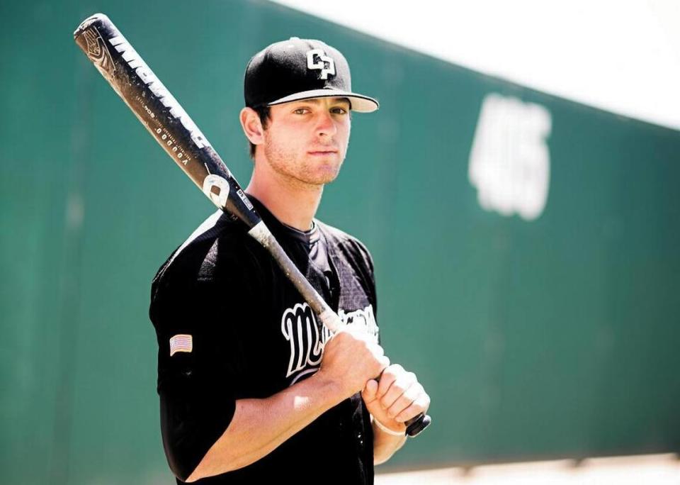 Mitch Haniger was the 2012 Big West Conference Player of the Year for Cal Poly’s baseball team.
