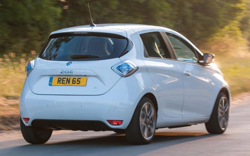 Renault Zoe electric car