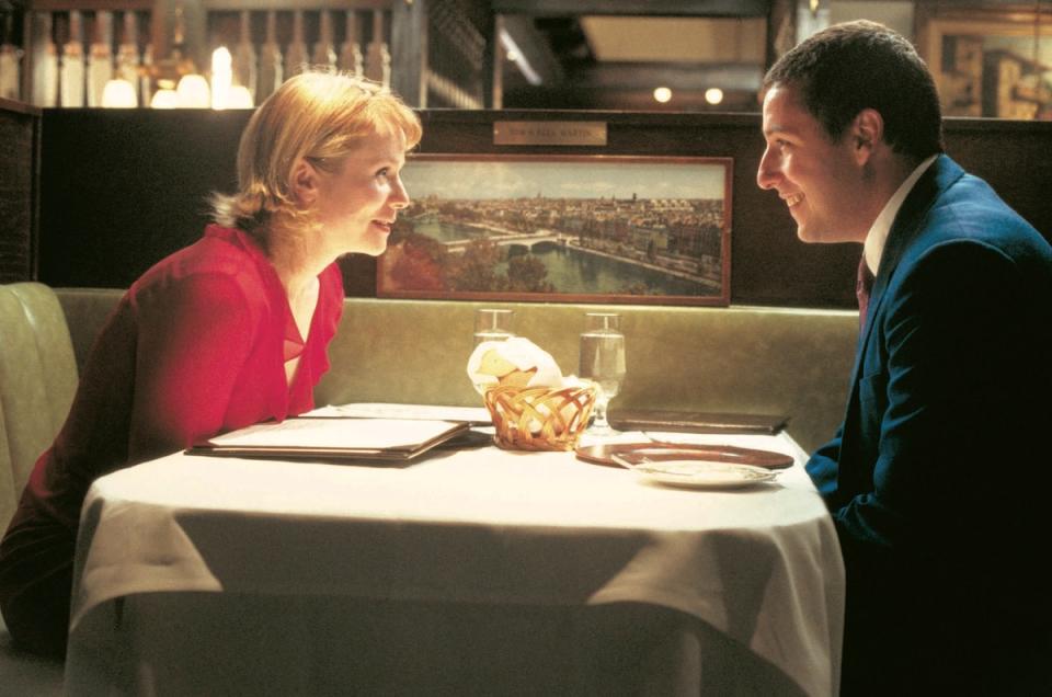 Emily Watson and Adam Sandler in 'Punch-Drunk Love'<p>New Line Cinema</p>