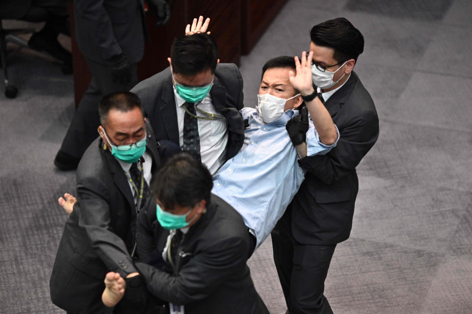 Image: Hong Kong parliament (Anthony Wallace / AFP - Getty Images)