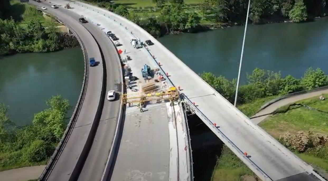 Oregon Department of Transportation's two-year, $18 million I-105 Bridge Preservation Project repaired, repaved and added seismic upgrades to the bridges and ramps between downtown Eugene and Delta Highway on I-105. The work was completed in 2020.