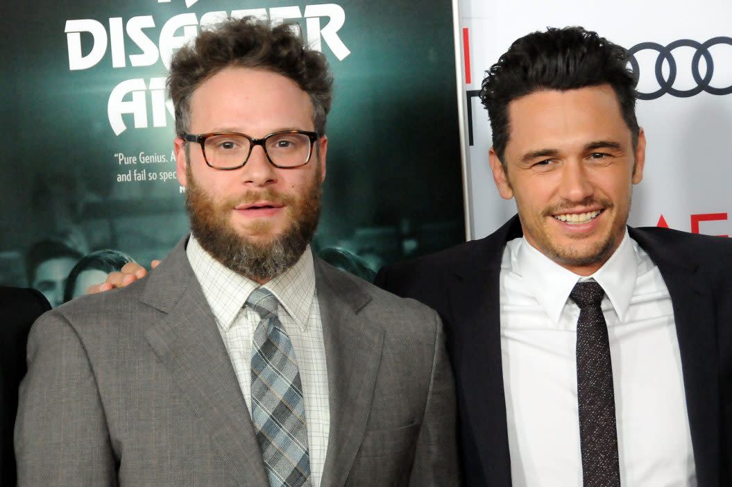 Seth Rogen and James Franco