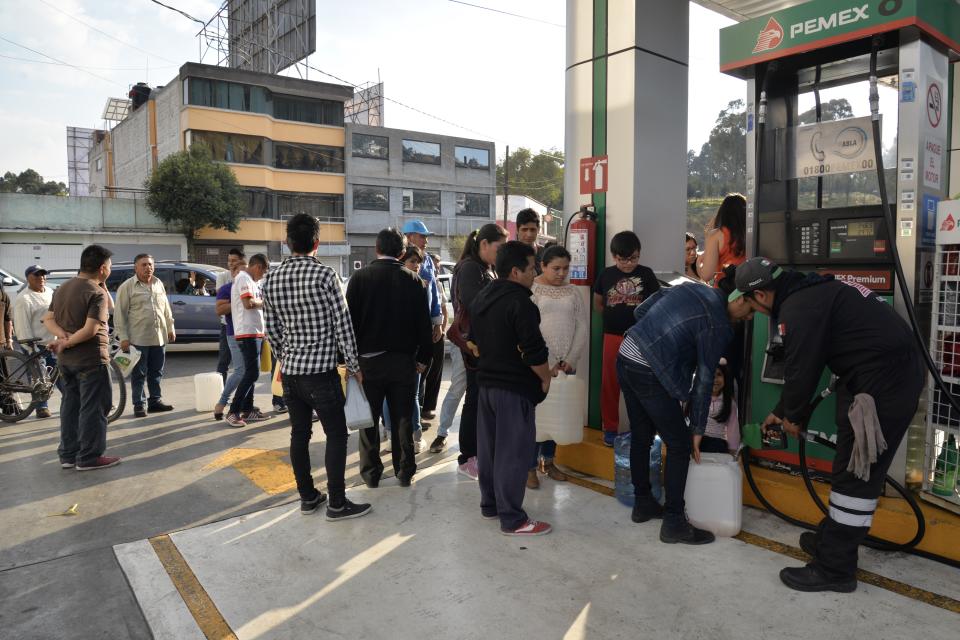 FOTOS | México comienza el 2019 con desabasto de gasolina