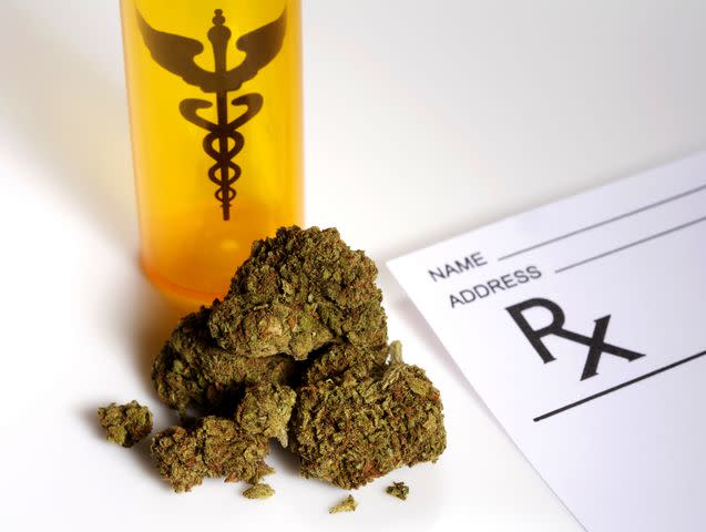 Photo © Tommy Flynn/Photographer's Choice/Getty Images Marijuana and prescription