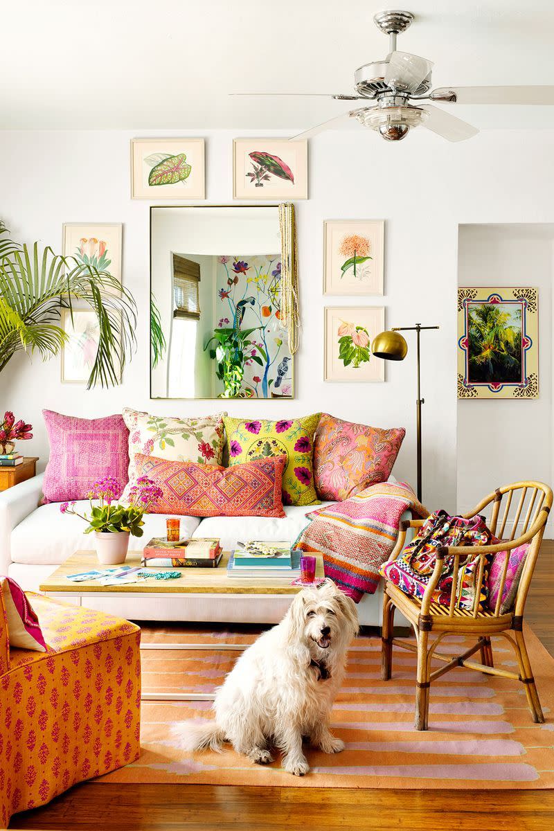 12 Inspiring Boho Living Room Ideas That Are Full of Design Inspo