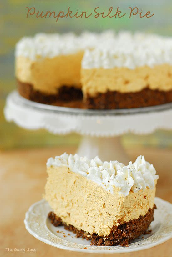 Pumpkin Silk Pie